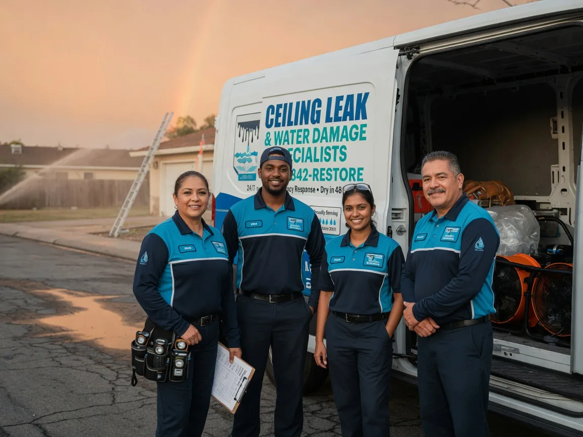 Ceiling Leak Cleanup company in Wrightwood, CA